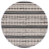 Safavieh Striped Kilim Stk206B Beige/Black Rug.