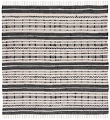 Safavieh Striped Kilim Stk206B Beige/Black Rug.
