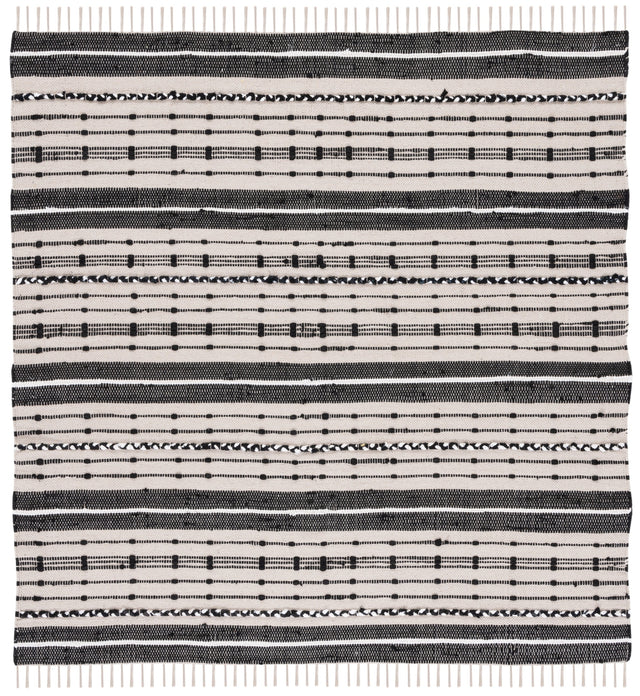 Safavieh Striped Kilim Stk206B Beige/Black Rug.