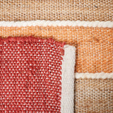 Safavieh Striped Kilim Stk316P Rust/Red Rug.