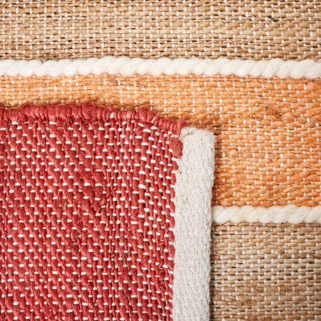 Safavieh Striped Kilim Stk316P Rust/Red Rug.