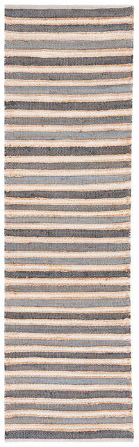 Safavieh Striped Kilim Stk318H Charcoal/Ivory Area Rug