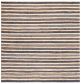 Safavieh Striped Kilim Stk318H Charcoal/Ivory Rug.