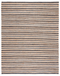 Safavieh Striped Kilim Stk318H Charcoal/Ivory Area Rug