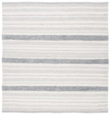Safavieh Striped Kilim Stk501A Ivory/Grey Rugs.