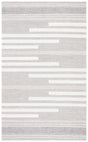 Safavieh Striped Kilim Stk505G Silver/Grey Rugs.
