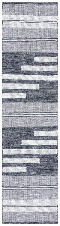 Safavieh Striped Kilim Stk506A Ivory/Black Area Rug