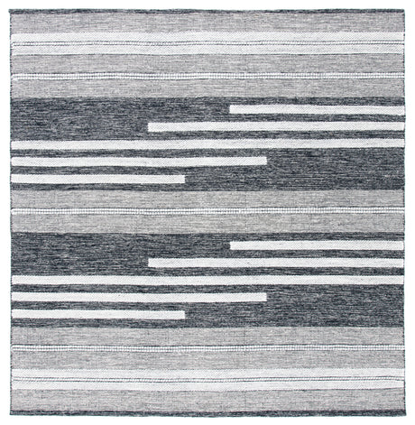 Safavieh Striped Kilim Stk506A Ivory/Black Area Rug