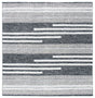 Safavieh Striped Kilim Stk506A Ivory/Black Rugs.