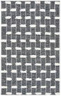 Safavieh Striped Kilim Stk508Z Black/Ivory Rugs.