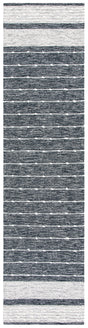 Safavieh Striped Kilim Stk509Z Black/Ivory Rugs.