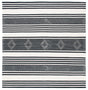 Safavieh Striped Kilim Stk511Z Black/Ivory Rugs.
