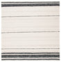 Safavieh Striped Kilim Stk512A Ivory/Black Rugs.