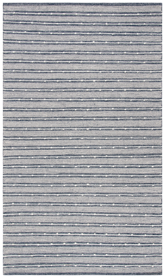 Safavieh Striped Kilim Stk513N Navy/Blue Area Rug