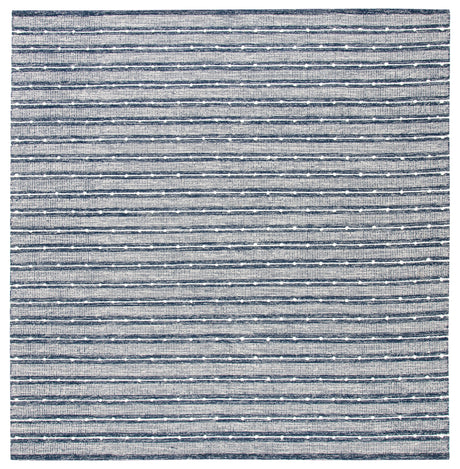 Safavieh Striped Kilim Stk513N Navy/Blue Rugs.