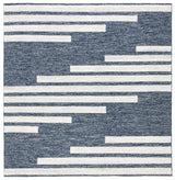 Safavieh Striped Kilim Stk514N Navy/Ivory Rugs.