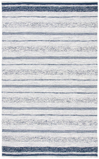 Safavieh Striped Kilim Stk517A Ivory/Navy Area Rug