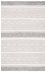 Safavieh Striped Kilim Stk519A Ivory/Grey Rugs.