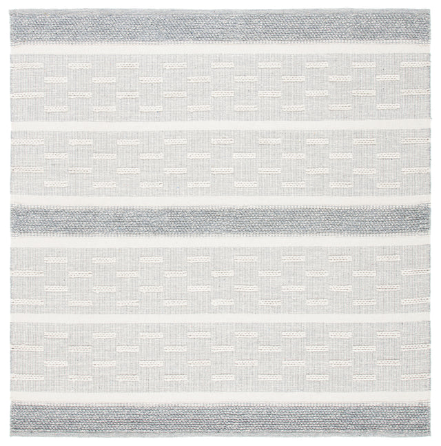 Safavieh Striped Kilim Stk519A Ivory/Grey Area Rug