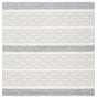 Safavieh Striped Kilim Stk519A Ivory/Grey Rugs.
