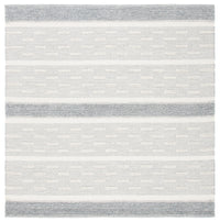 Safavieh Striped Kilim Stk519A Ivory/Grey Area Rug