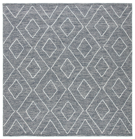 Safavieh Striped Kilim Stk520H Dark Grey Area Rug