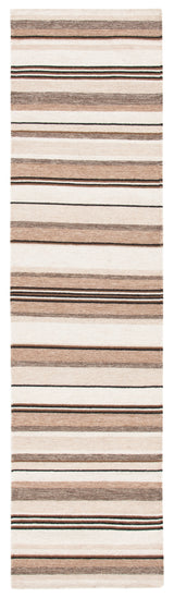 Safavieh Striped Kilim Stk601A Natural/Ivory Rugs.