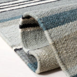 Safavieh Striped Kilim Stk601F Grey Rugs.
