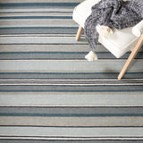 Safavieh Striped Kilim Stk601F Grey Rugs.