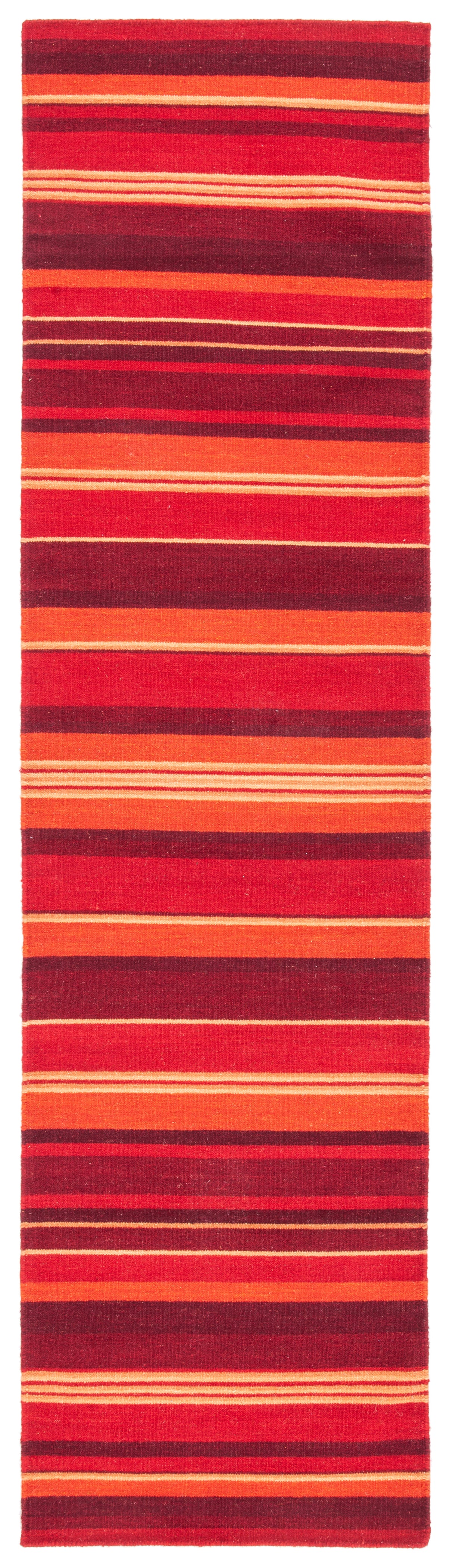 Safavieh Striped Kilim Stk601Q Red Rugs.