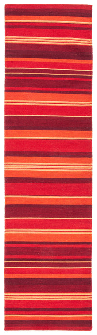 Safavieh Striped Kilim Stk601Q Red Area Rug