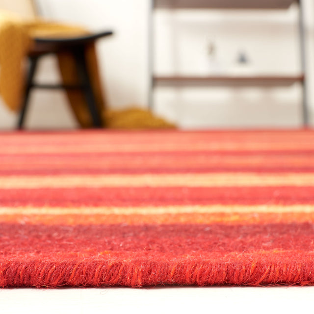 Safavieh Striped Kilim Stk601Q Red Area Rug