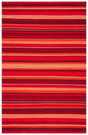 Safavieh Striped Kilim Stk601Q Red Area Rug