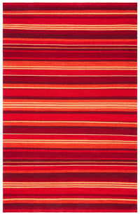 Safavieh Striped Kilim Stk601Q Red Area Rug