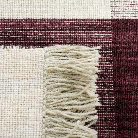 Safavieh Striped Kilim Stk705A Ivory/Grey Rug.