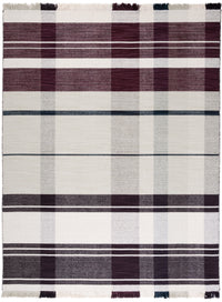 Safavieh Striped Kilim Stk705A Ivory/Grey Area Rug