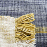 Safavieh Striped Kilim Stk706B Beige/Teal Rug.