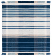 Safavieh Striped Kilim Stk707M Blue/Beige Area Rug