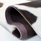Safavieh Studio Leather Stl184T Dark Brown/Ivory Rugs.