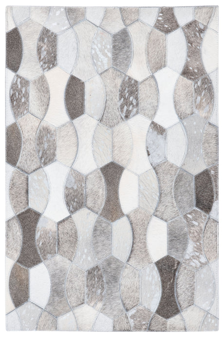 Safavieh Studio Leather Stl226F Ivory/Grey Area Rug