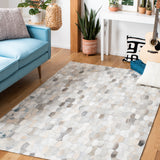 Safavieh Studio Leather Stl226F Ivory/Grey Rugs.