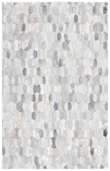 Safavieh Studio Leather Stl226F Ivory/Grey Rugs.