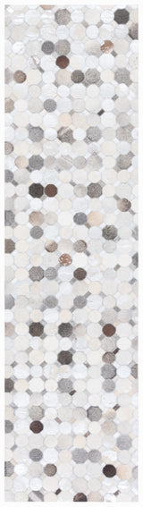 Safavieh Studio Leather Stl227F Ivory/Grey Rugs.