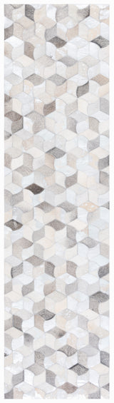 Safavieh Studio Leather Stl229F Ivory/Grey Rugs.