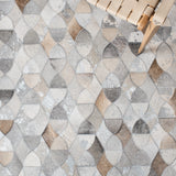 Safavieh Studio Leather Stl231F Ivory/Grey Rugs.