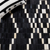 Safavieh Studio Leather Stl236Z Black/Beige Area Rug