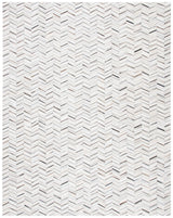 Safavieh Studio Leather Stl802A Ivory/Grey Rugs.