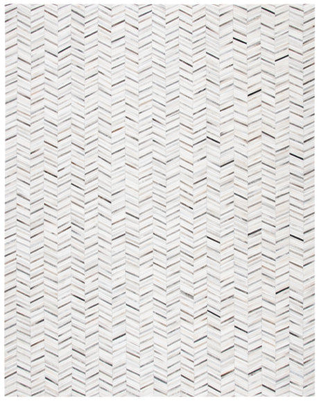 Safavieh Studio Leather Stl802A Ivory/Grey Area Rug