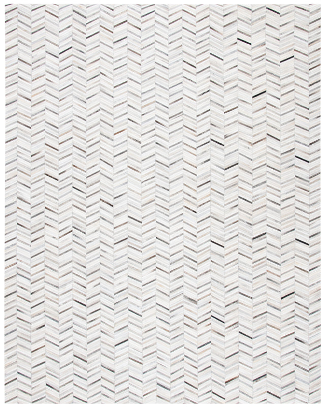 Safavieh Studio Leather Stl802A Ivory/Grey Area Rug