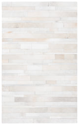 Safavieh Studio Leather Stl804A Ivory/Light Grey Rug.